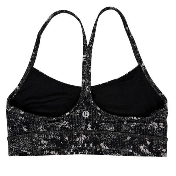 LULULEMON Flow Y Bra Nulu Light Support B/C Cup Size 4 Equalized Multi - Picture 5 of 7